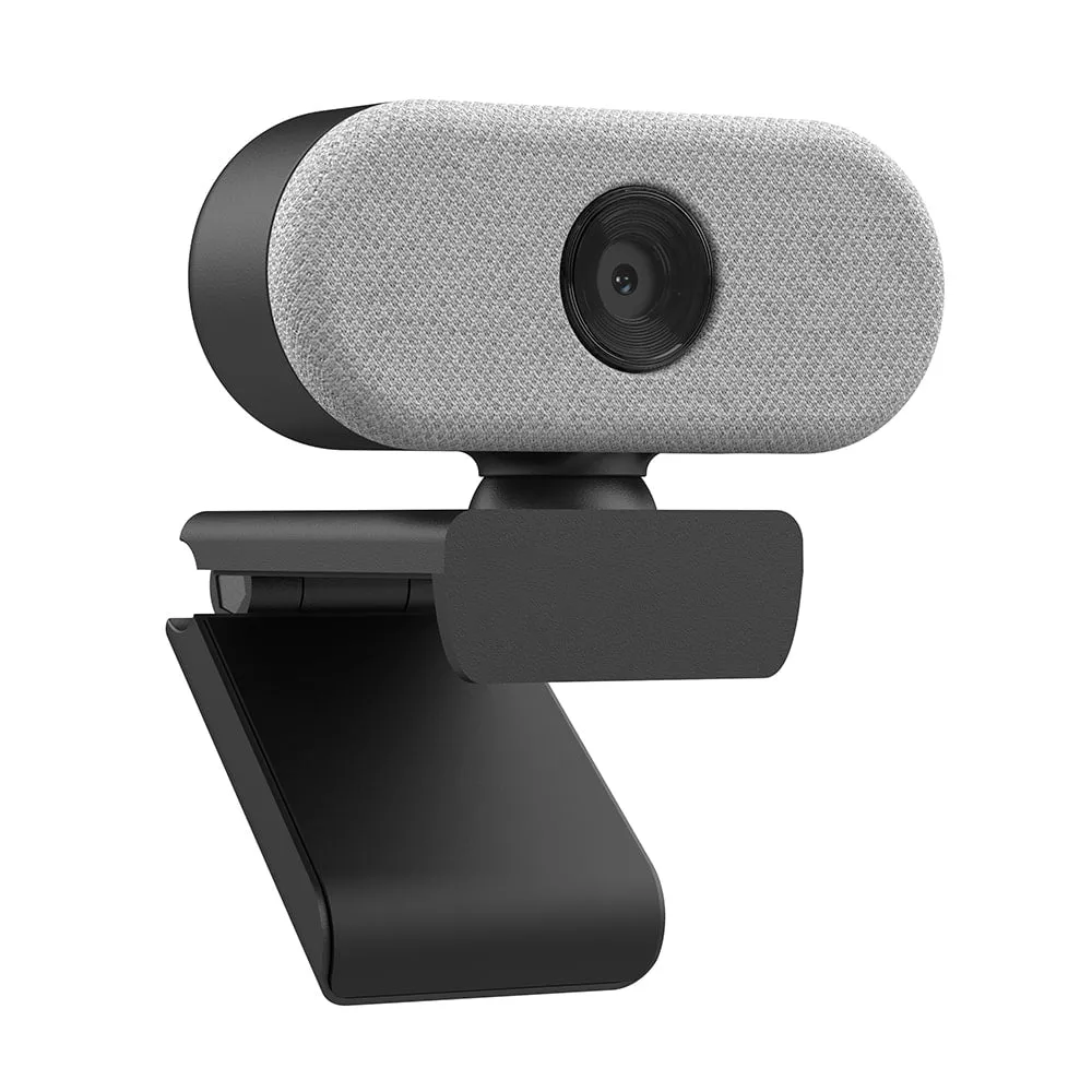 Kamera internetowa 1080p z wbudowanym mikrofonem i uniwersalnym klipsem