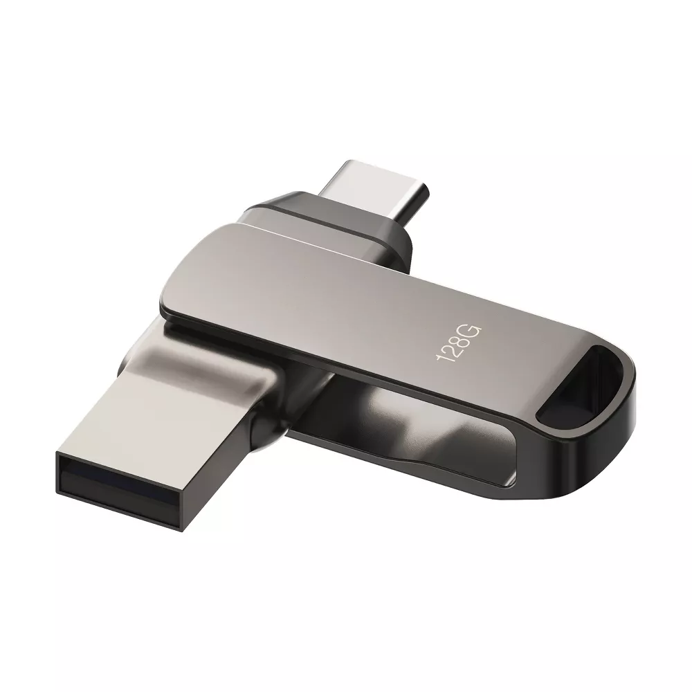 Dwuzłączowy napęd flash USB 3.1 128GB USB‑C i USB‑A