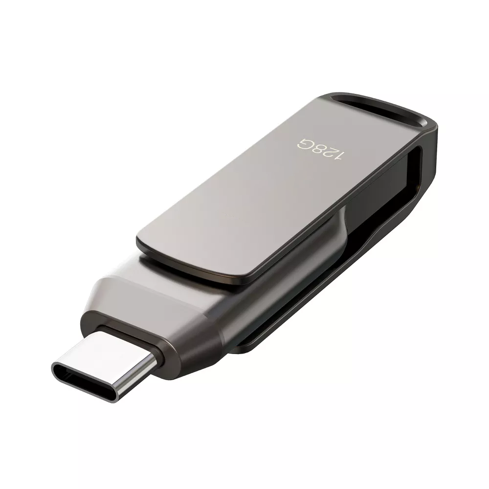 Dwuzłączowy napęd flash USB 3.1 128GB USB‑C i USB‑A